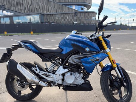 2018 BMW G 310 R, синий, 380000 рублей, вид 2