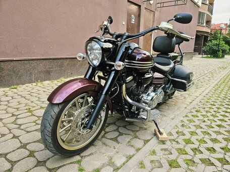 2008 Yamaha XV 1900, красный, 785000 рублей, вид 2
