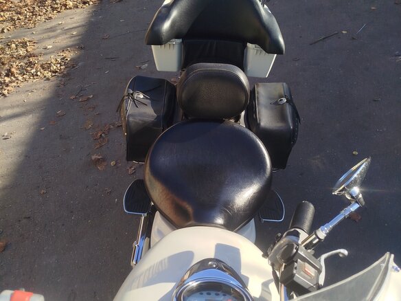 2001 Yamaha XVS1100, бежевый, 495000 рублей - вид 5