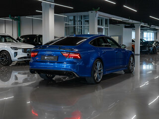 2016 Audi RS 7 Sportback performance I (4G) Рестайлинг, синий, 4650000 рублей, вид 4