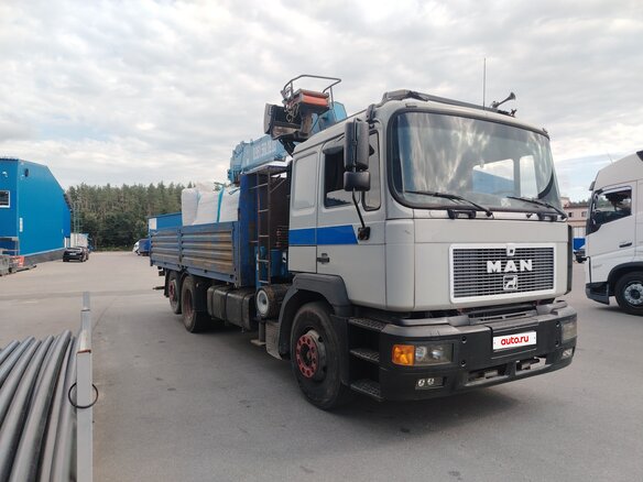1998 MAN F 2000, серый - вид 2