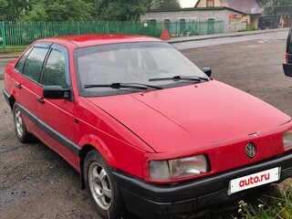 1988 Volkswagen Passat B3, красный, 80000 рублей, вид 2