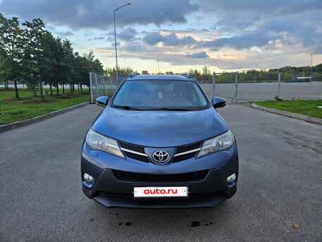 2013 Toyota RAV4 IV (XA40), голубой, 1800000 рублей, вид 4