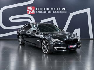 2014 BMW 7 серии Long 740Li xDrive V (F01/F02/F04) Рестайлинг, серый, 2999900 рублей, вид 1