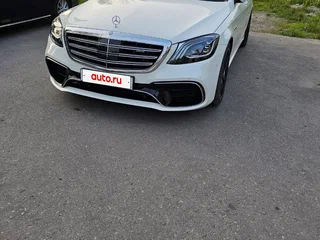 2015 Mercedes-Benz S-Класс AMG 63 AMG Long III (W222, C217), белый, 3650000 рублей, вид 2