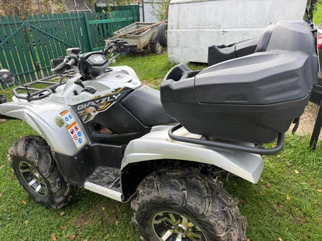 2017 Yamaha Grizzly 700, серебристый, 1200000 рублей, вид 2