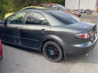 2007 Mazda 6 I (GG) Рестайлинг, серый, 140000 рублей, вид 3
