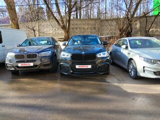 2015 BMW X6 30d II (F16), коричневый, 3500000 рублей, вид 4