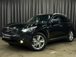 2014 Infiniti QX70, чёрный, 2449777 рублей, вид 1