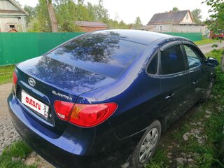 2008 Hyundai Elantra IV (HD), синий, 510000 рублей, вид 4