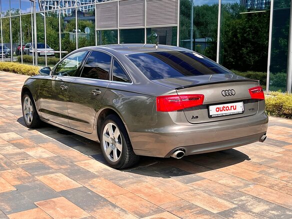 2013 Audi A6 IV (C7), серый, 1430000 рублей - вид 12