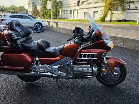 2007 Honda GL 1800 Gold Wing, оранжевый, 820000 рублей, вид 2