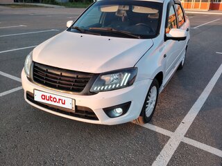 2017 Lada (ВАЗ) Granta I, белый, 289000 рублей, вид 1