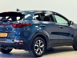 2021 Kia Sportage IV Рестайлинг, синий, 2130000 рублей, вид 4