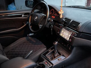 1999 BMW 3 серии 320i IV (E46), чёрный, 950000 рублей, вид 4