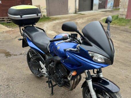 2009 Yamaha FZ6, синий, 380000 рублей, вид 3