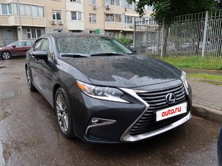 2016 Lexus ES 250 VI Рестайлинг, чёрный, 1900000 рублей, вид 2