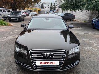 2013 Audi A8 Long III (D4), чёрный, 2900000 рублей, вид 1