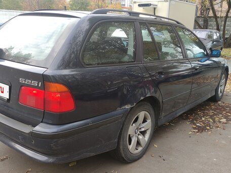 1999 BMW 5 серии 520i IV (E39), синий, 420000 рублей, вид 2