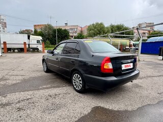 2006 Hyundai Accent ТагАЗ II, чёрный, 320000 рублей, вид 4