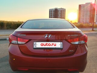 2012 Hyundai Elantra V (MD), красный, 978200 рублей, вид 5