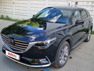 2021 Mazda CX-9 II Рестайлинг, чёрный, 5000000 рублей, вид 4