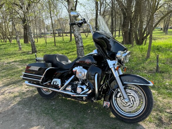 2004 Harley-Davidson Electra Glide, чёрный, 570000 рублей - вид 11
