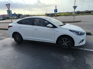2019 Hyundai Solaris II, белый, 1650000 рублей, вид 3