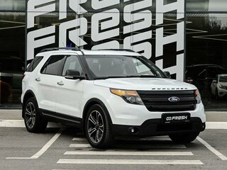 2013 Ford Explorer Sport V, белый, 1609000 рублей, вид 1
