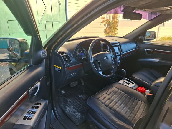 2006 Hyundai Santa Fe II, чёрный - вид 9
