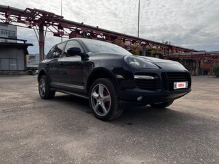 2008 Porsche Cayenne Turbo I Рестайлинг (957), чёрный, 1400000 рублей, вид 4
