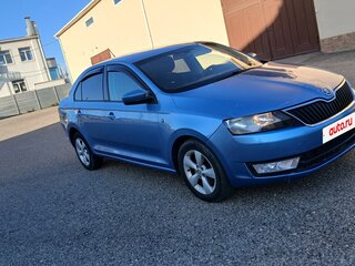 2014 Skoda Rapid I, синий, 640000 рублей, вид 3