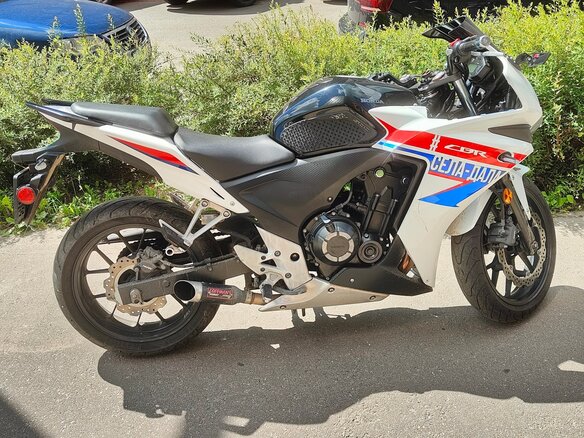 2015 Honda CBR 500 R, белый, 380000 рублей - вид 1