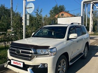2018 Toyota Land Cruiser 200 Series Рестайлинг 2, белый, 7500000 рублей, вид 1
