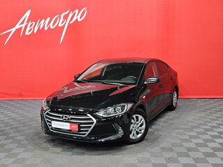 2016 Hyundai Elantra VI (AD), чёрный, 1270000 рублей, вид 1