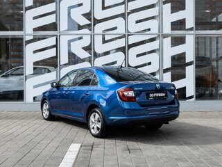 2019 Skoda Rapid I Рестайлинг, синий, 1298000 рублей, вид 2