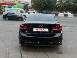 2017 Hyundai Elantra VI (AD), чёрный, 1250000 рублей, вид 5