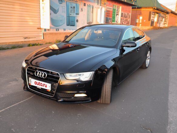 2012 Audi A5 I (8T) Рестайлинг, чёрный, 1900000 рублей