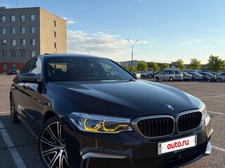 2020 BMW 5 серии M550d xDrive VII (G30/G31/G38), чёрный, 5800000 рублей, вид 1