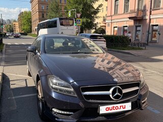 2014 Mercedes-Benz CLS 350 CDI II (C218), синий, 2399999 рублей, вид 1