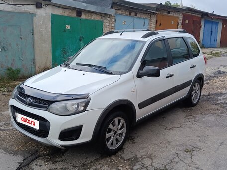 2018 Lada (ВАЗ) Kalina Cross II, белый, 450000 рублей, вид 1