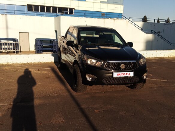 2012 SsangYong Korando Sports, чёрный, 1199999 рублей - вид 1