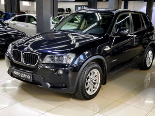 2013 BMW X3 20d xDrive II (F25), чёрный, 1700000 рублей, вид 1
