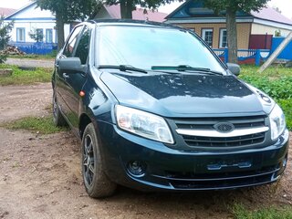 2013 Lada (ВАЗ) Granta I, синий, 250000 рублей, вид 2