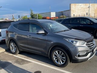 2016 Hyundai Santa Fe III Рестайлинг, серый, 2050000 рублей, вид 3