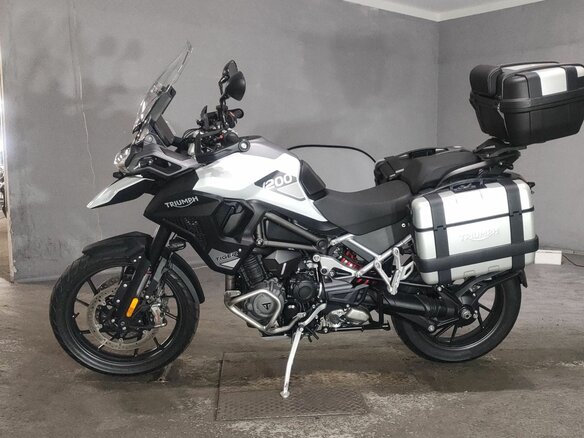2024 Triumph Tiger 1200, белый - вид 1