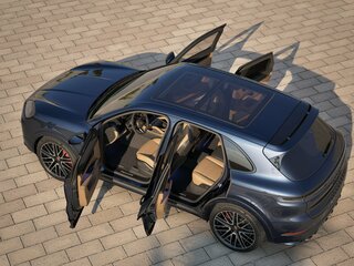 2026 Porsche Cayenne GTS III Рестайлинг, синий, 27038710 рублей, вид 5