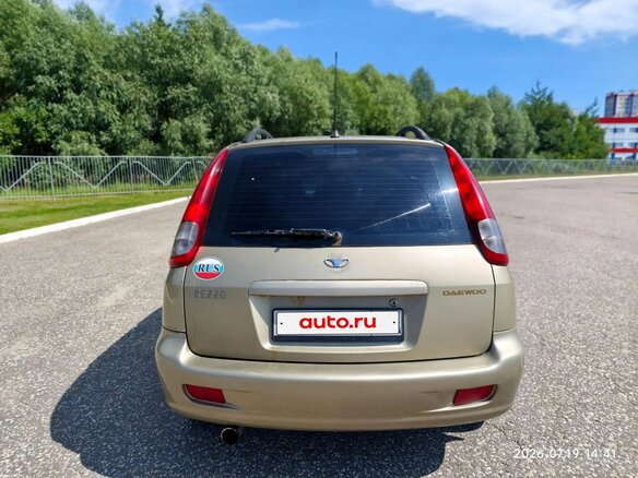 2001 Daewoo Rezzo, золотистый, 635000 рублей - вид 6