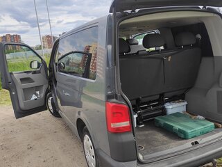 2012 Volkswagen Caravelle T5 Рестайлинг, серый, 2100000 рублей, вид 4