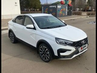 2023 Lada (ВАЗ) Vesta Cross I Рестайлинг (NG), белый, 1399000 рублей, вид 1